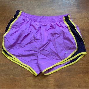 Nike purple running shorts
